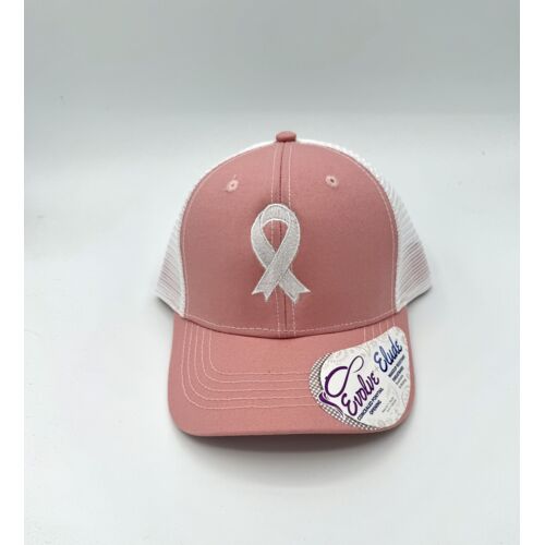 Infinity Her Breast Cancer Mesh Trucker Cap Thumbnail