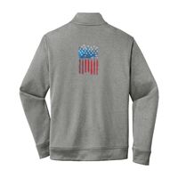 ® PosiCharge ® Sport Wick ® Heather Fleece 1/4 Zip Pullover Thumbnail