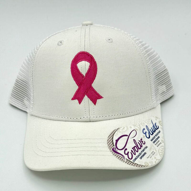 Infinity Her Breast Cancer Mesh Trucker Cap Thumbnail
