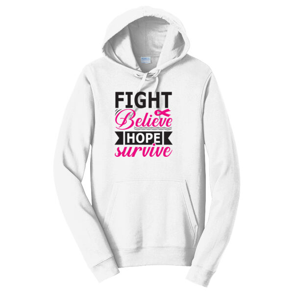 Fight Believe Hope Survive Hoodie Thumbnail