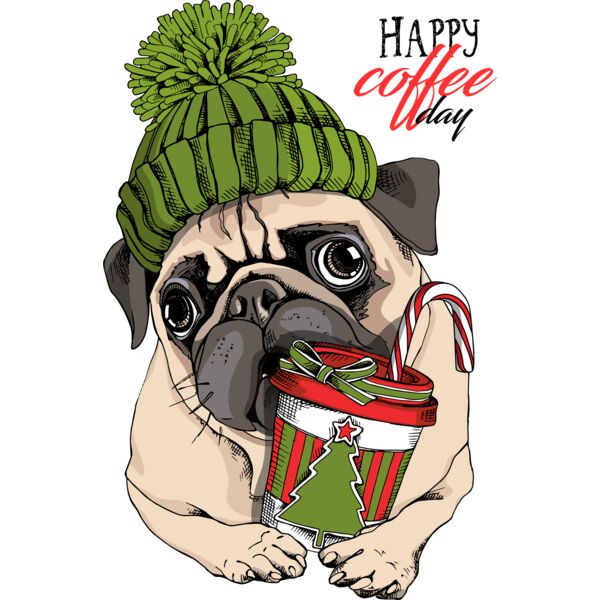 Pug and Coffee Thumbnail