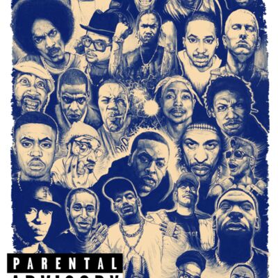 Rap Collage Thumbnail