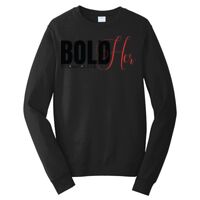 Fan Favorite Fleece Crewneck Sweatshirt Thumbnail